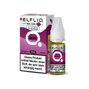 ELFLIQ - Grape - Nikotinsalz Liquid - 10 mg/ml (1er Packung)