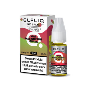 ELFLIQ - Kiwi Passion Fruit Guava - Nikotinsalz Liquid -...