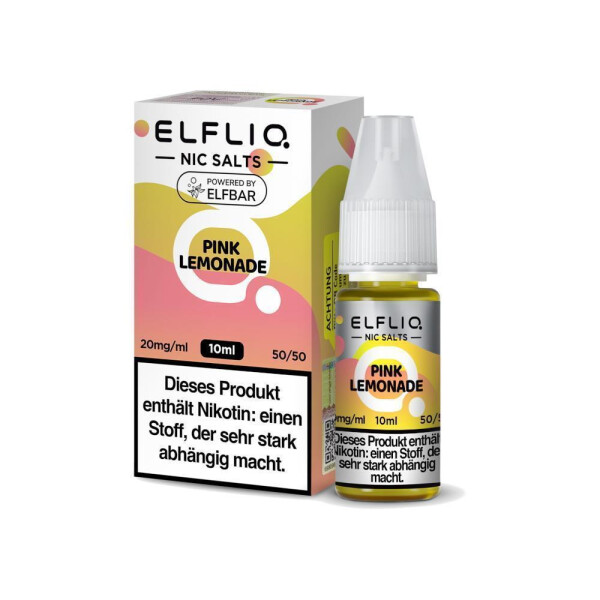 ELFLIQ - Pink Lemonade - Nikotinsalz Liquid - 10 mg/ml (1er Packung)