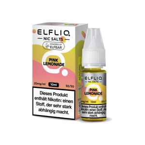 ELFLIQ - Pink Lemonade - Nikotinsalz Liquid - 10 mg/ml...