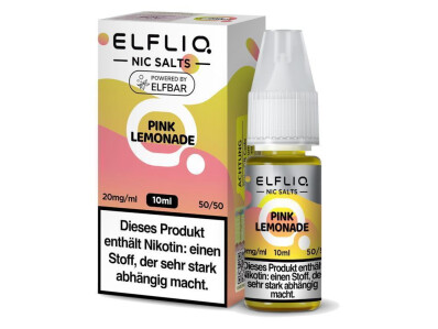ELFLIQ - Pink Lemonade - Nikotinsalz Liq box