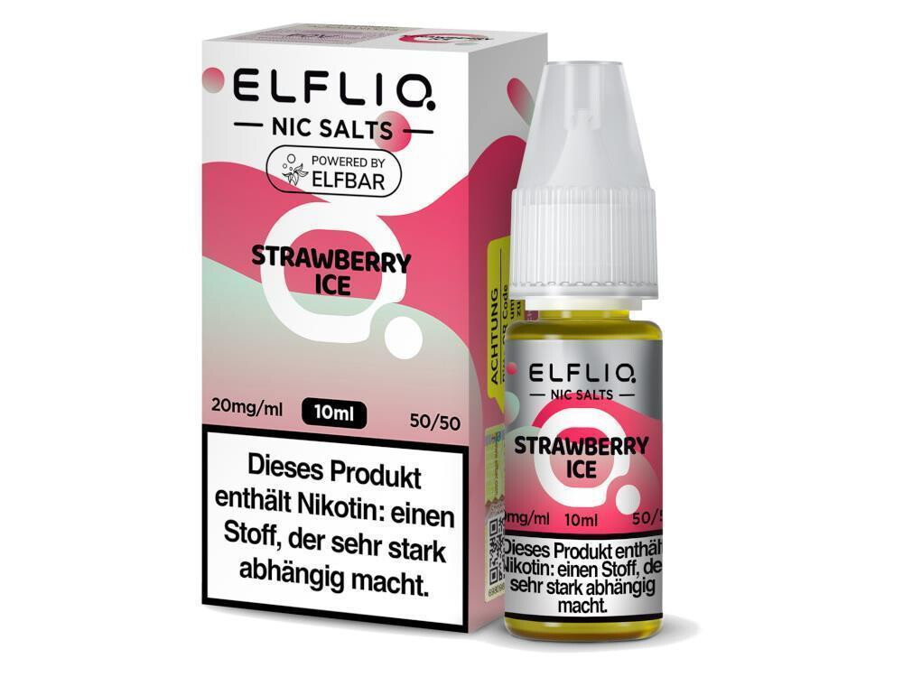 ELFLIQ - Strawberry Ice - Nikotinsalz Liquid