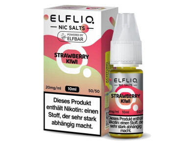 ELFLIQ - Strawberry Kiwi - Nikotinsalz Liquid - 10 mg/ml...