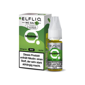 ELFLIQ - Spearmint - Nikotinsalz Liquid - 10 mg/ml (1er...