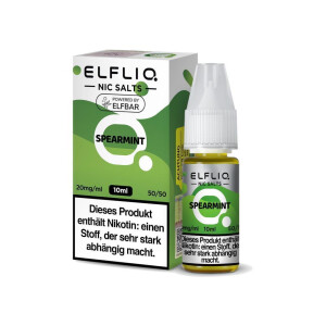 ELFLIQ - Spearmint - Nikotinsalz Liquid - 20 mg/ml (10er...