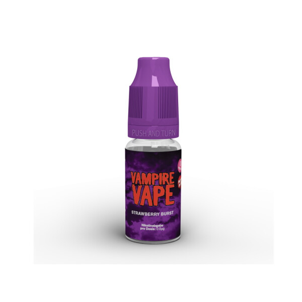 Vampire Vape - Strawberry Burst E-Zigaretten Liquid - 12 mg/ml (1er Packung)