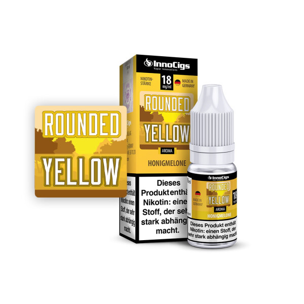 Rounded Yellow Honigmelonen Aroma - Liquid f&uuml;r E-Zigaretten