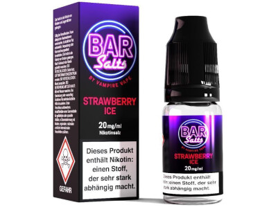Vampire Vape - Bar Salts - Strawberry Ice - Nikotinsalz...