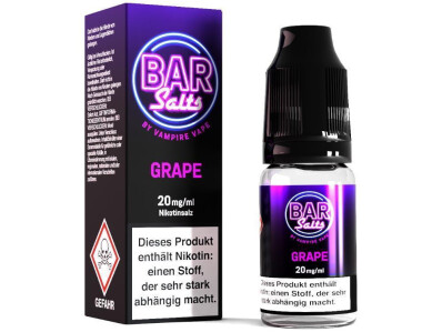 Vampire Vape - Bar Salts - Grape - Nikotinsalz Liquid -...