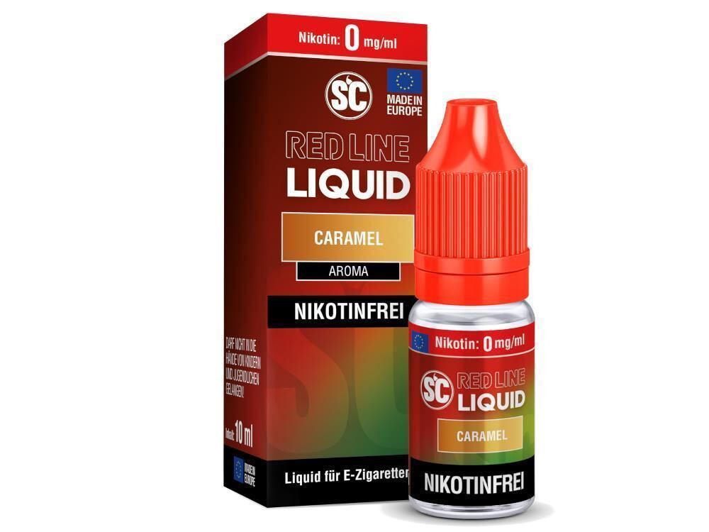 SC - Red Line - Caramel - Nikotinsalz Liquid