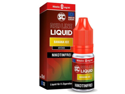 SC - Red Line - Banana Ice - Nikotinsalz Liquid - 0 mg/ml...