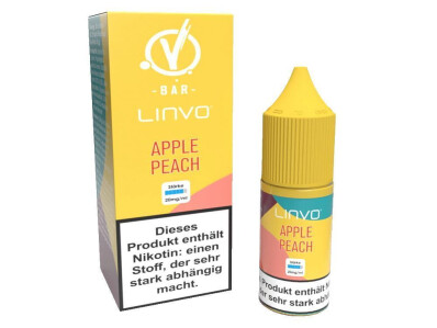 Linvo - Apple Peach - Nikotinsalz Liquid - 20 mg/ml (1er...