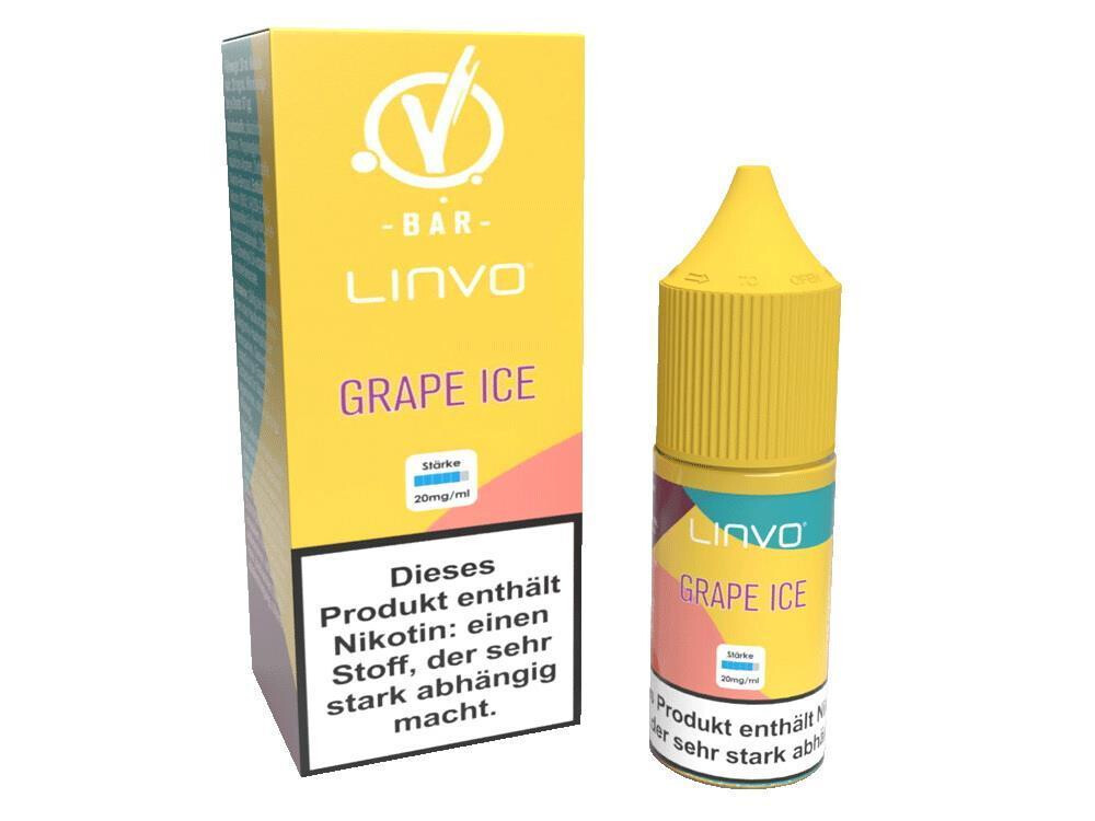 Linvo - Grape Ice - Nikotinsalz Liquid