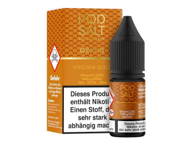 Pod Salt Origin - Virginia Gold - E-Zigaretten...