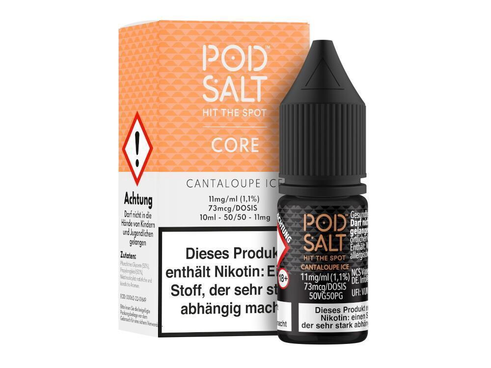 Pod Salt Core - Cantaloupe Ice - E-Zigaretten Nikotinsalz...