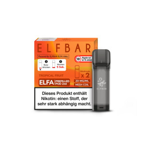 Elfbar Elfa Pod - Tropical Fruit - 20 mg/ml (2 Stück)