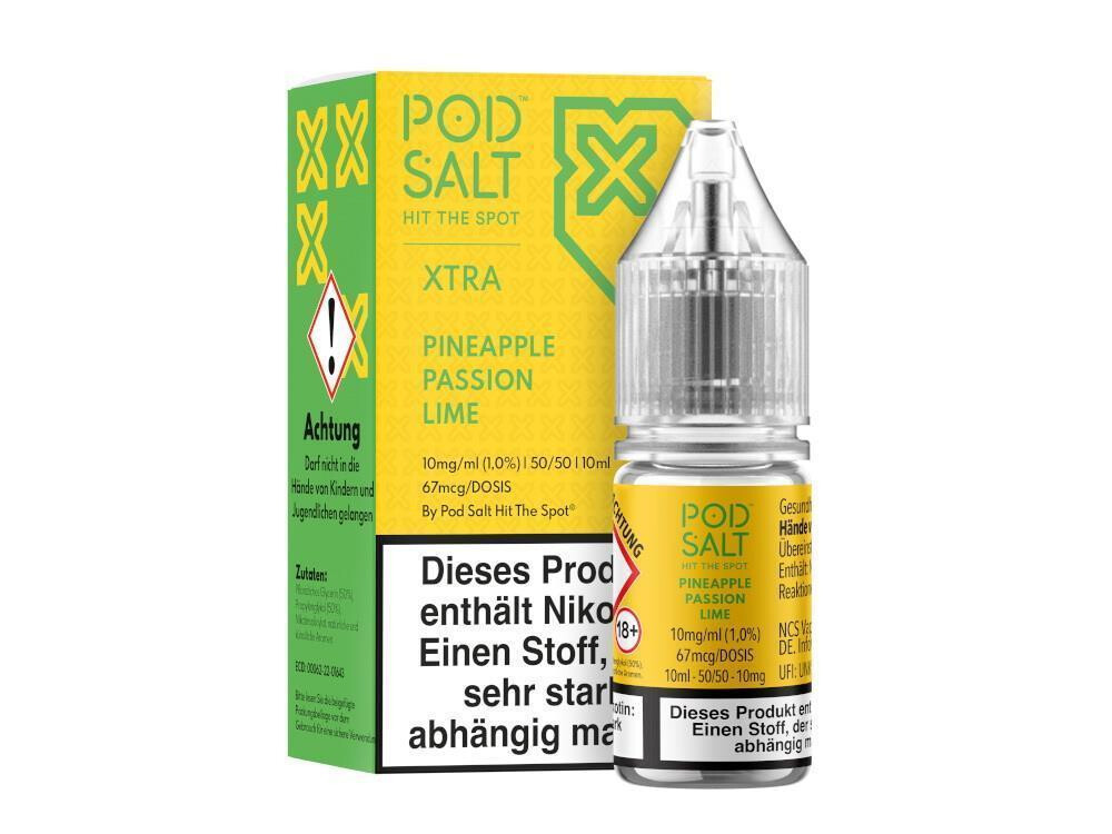 Pod Salt X - Pineapple Passion Lime - Nikotinsalz Liquid