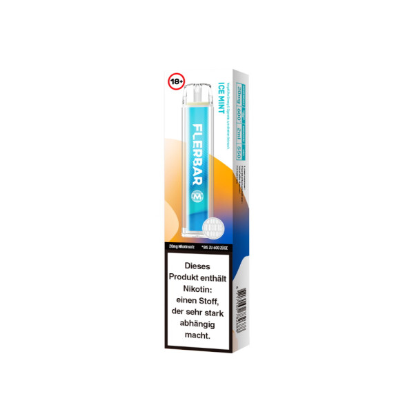 Flerbar M Einweg E-Zigarette - Ice Mint - 20 mg/ml (1er Packung)
