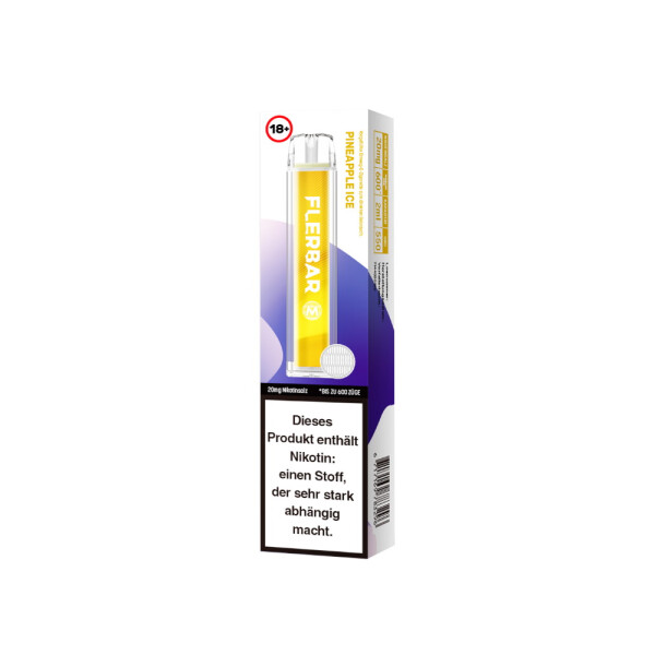 Flerbar M Einweg E-Zigarette - Pineapple Ice - 20 mg/ml (1er Packung)