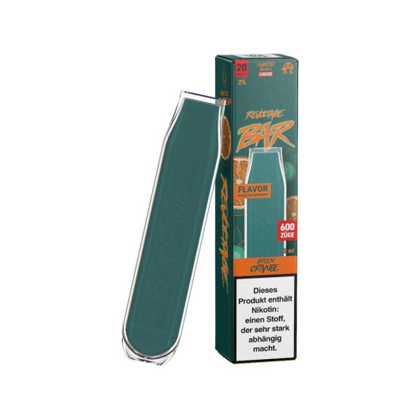 Revoltage Bar Einweg E-Zigarette - Green Orange - 20 mg/ml (1er Packung)