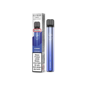 Elfbar 600 V2 Einweg E-Zigarette - Blueberry - 20 mg/ml...