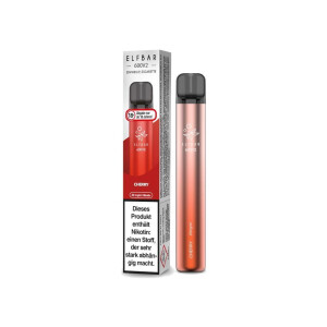 Elfbar 600 V2 Einweg E-Zigarette - Cherry - 20 mg/ml (1er...
