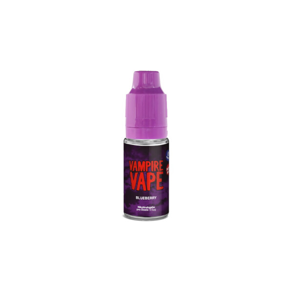 Vampire Vape Liquid - Blueberry - 0 mg/ml (1er Packung)