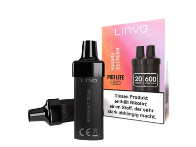Linvo Pod Lite Cartridge - Banana Ice Cream - 20 mg/ml (2...