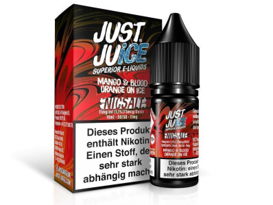 Just Juice - Fusion Mango & Blood Orange on Ice -...