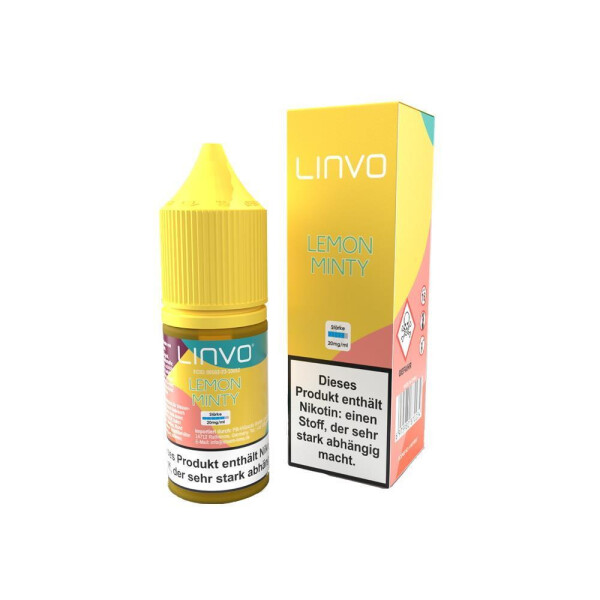 Linvo - Lemon Minty - Nikotinsalz Liquid - 20 mg/ml (1er Packung)
