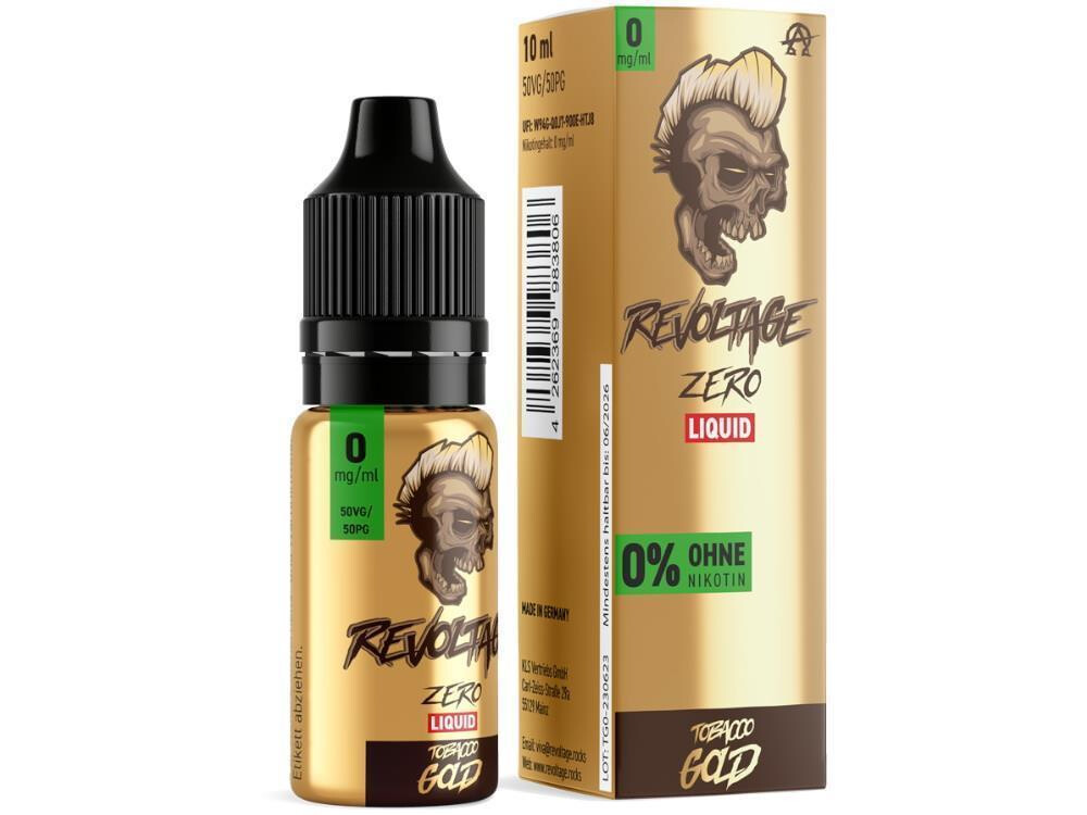 Revoltage - Tobacco Gold - Hybrid Nikotinsalz Liquid