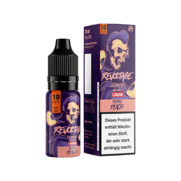 Revoltage - Purple Peach - Hybrid Nikotinsalz Liquid 10 mg/ml (1er Packung)