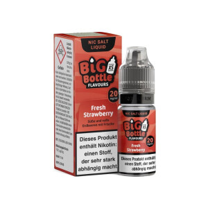 Big Bottle - Fresh Strawberry - Nikotinsalz Liquid - 20...