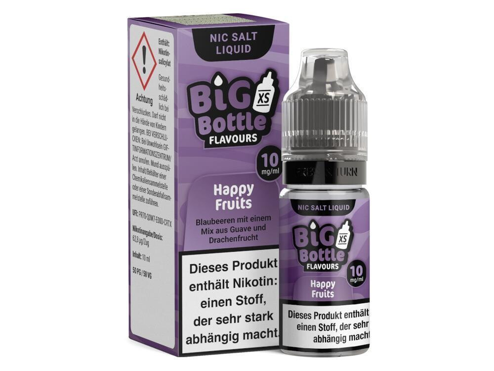 Big Bottle - Happy Fruits - Nikotinsalz Liquid