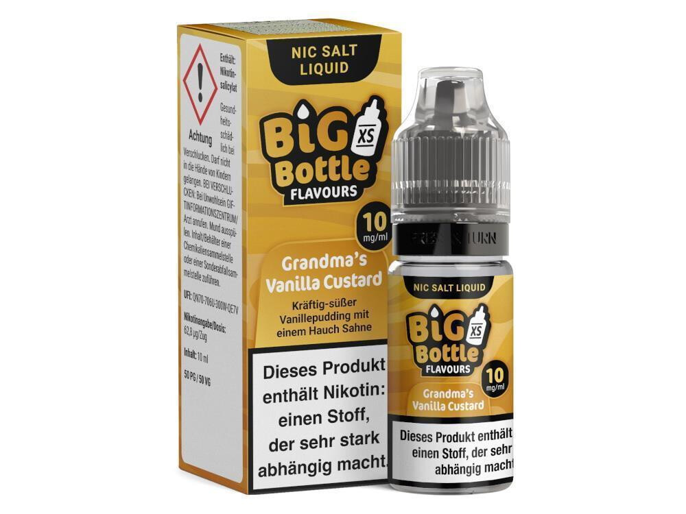 Big Bottle - Grandmas Vanilla Custard - Nikotinsalz Liquid