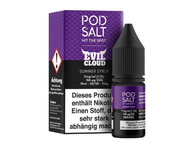 Pod Salt Fusion - Summer Syrup - E-Zigaretten Nikotinsalz...