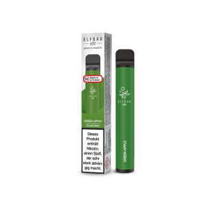 Elfbar 600 Einweg E-Zigarette - Green Apple - 20 mg/ml...