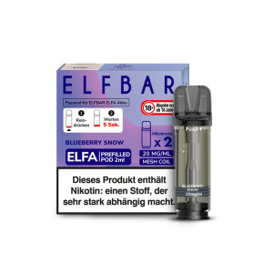 Elfbar Elfa Pod - Blueberry Snow - 20 mg/ml (2 Stück)