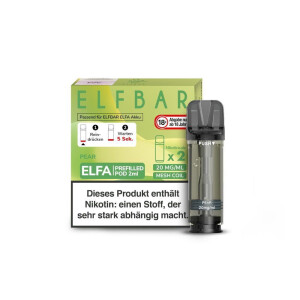Elfbar Elfa Pod - Pear - 20 mg/ml (2 Stück)