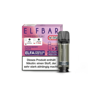 Elfbar Elfa Pod - Strawberry Grape - 20 mg/ml (2 Stück)