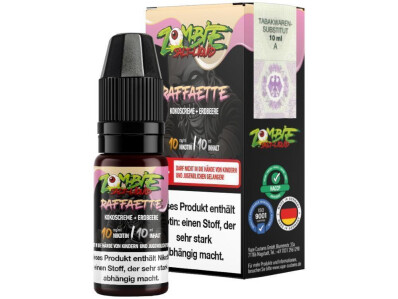 Zombie - Raffaette - Nikotinsalz Liquid - 10 mg/ml (1er...