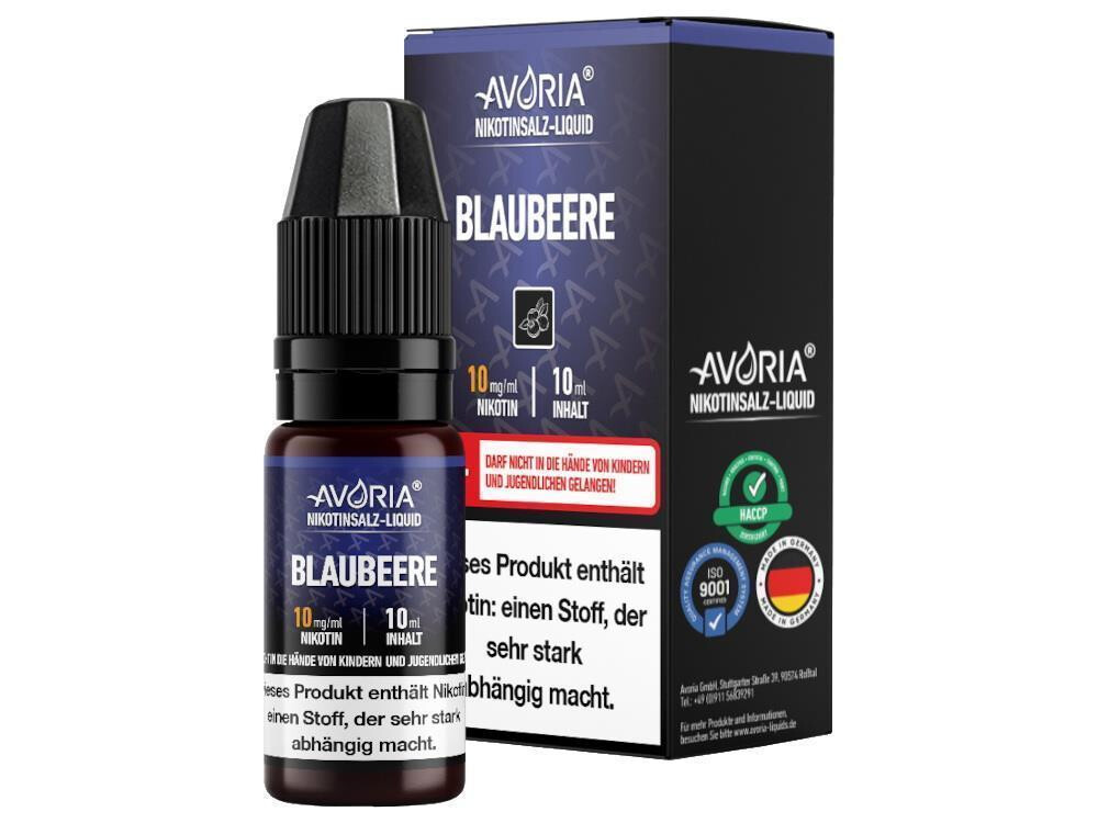 Avoria - Blaubeere - Nikotinsalz Liquid