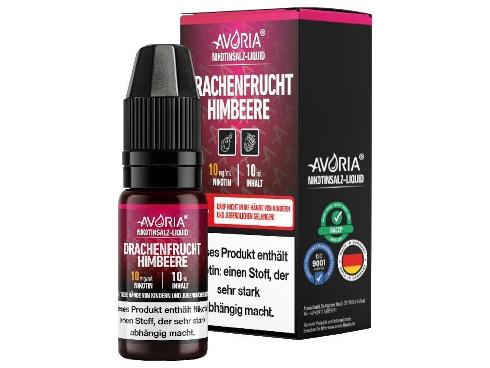 Avoria - Drachenfrucht-Himbeer - Nikotinsalz Liquid