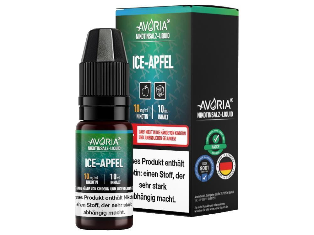 Avoria - Ice Apfel - Nikotinsalz Liquid