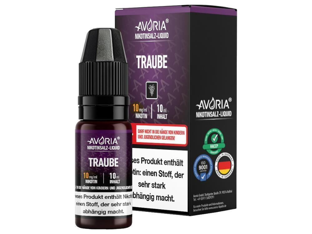 Avoria - Traube - Nikotinsalz Liquid