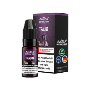 Avoria - Traube - Nikotinsalz Liquid - 10 mg/ml (1er...
