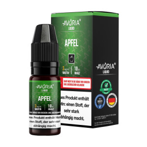 Avoria - Apfel - E-Zigaretten Liquid - 1er Packung (12...