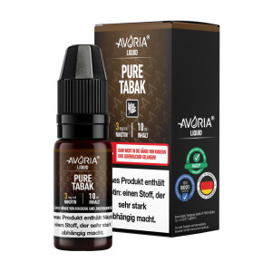 Avoria - Pure Tabak - E-Zigaretten Liquid - 1er Packung...