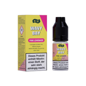 Wavy Bay - Pink Lemonade - Nikotinsalz Liquid - 20 mg/ml...