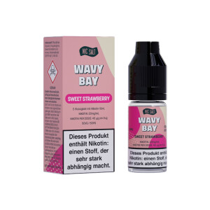 Wavy Bay - Sweet Strawberry - Nikotinsalz Liquid